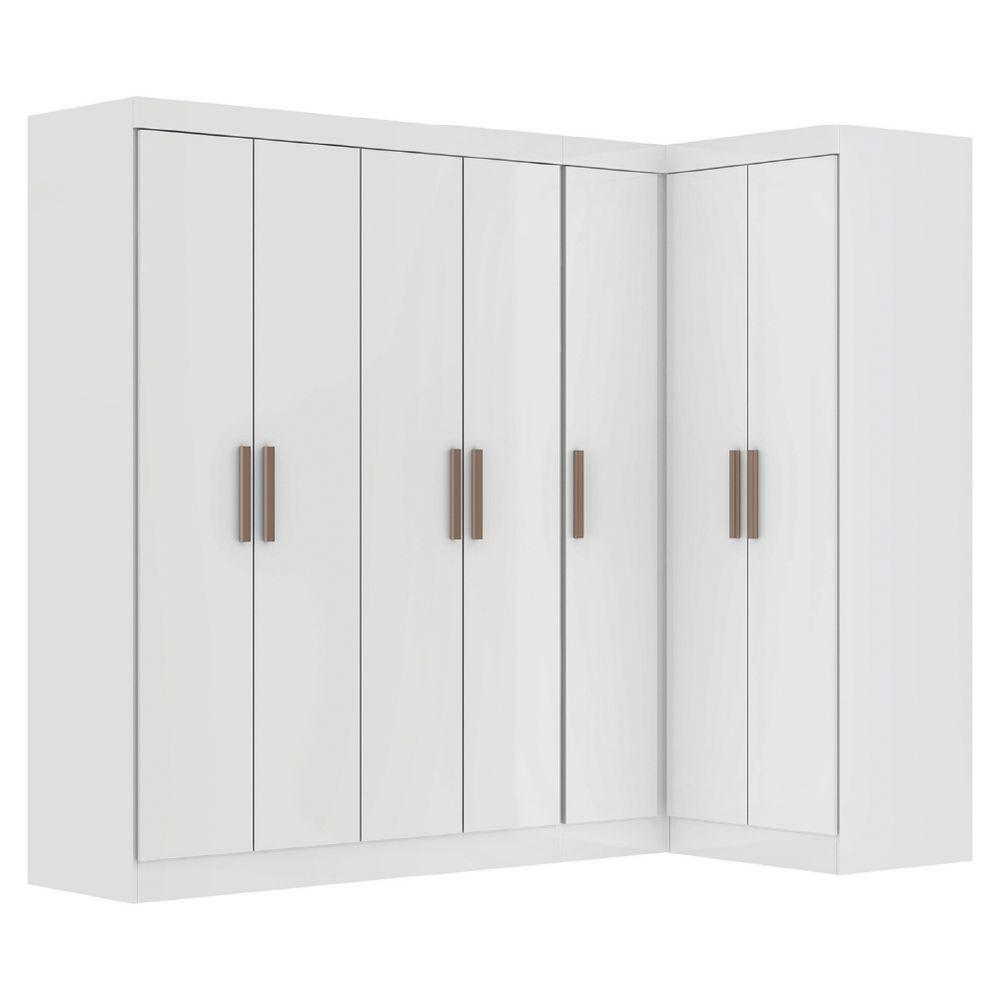 Quarto Modulado De Canto Madrid Com 7 Portas Maxel - 2