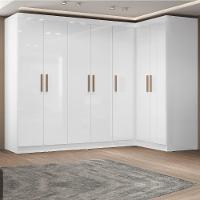 Quarto Modulado De Canto Madrid Com 7 Portas Maxel - 1