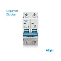 Mini Disjuntor Bipolar Curva C MCB 3KA 2 Polos 6A Bivolt - 2