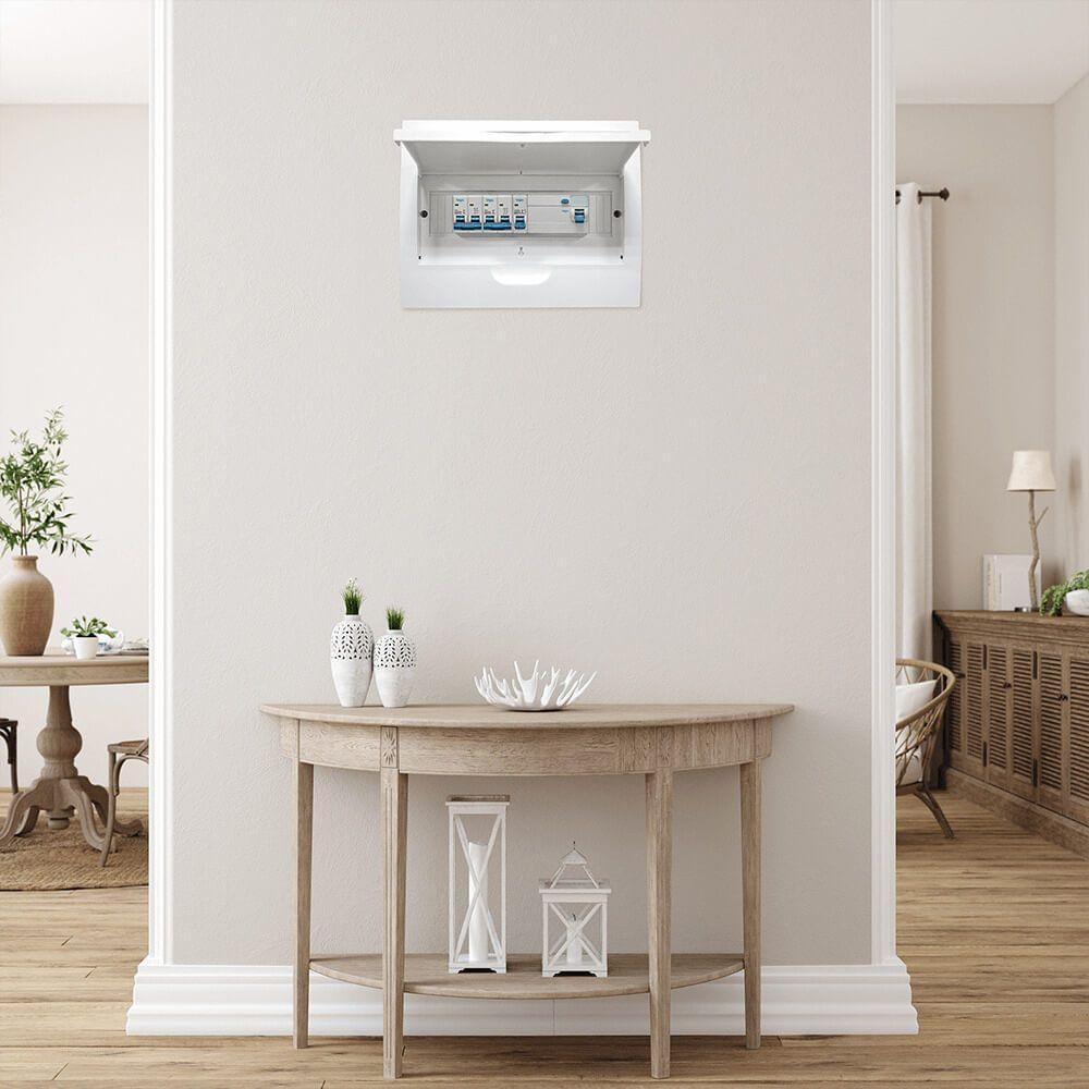 Mini Disjuntor Bipolar Curva C MCB 3KA 2 Polos 10A Bivolt - 5