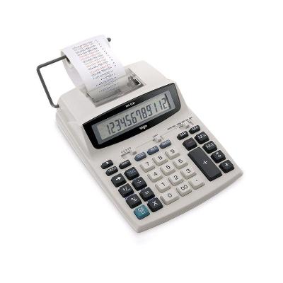 Calculadora Com Impressão Bicolor 5121 12 Digitos Visor LCD Alimentação Por Pilhas Ou Fonte