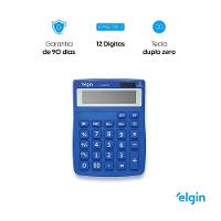 Calculadora De Mesa 4125 Azul 12 Dígitos Função Correção GPM Erase - 6