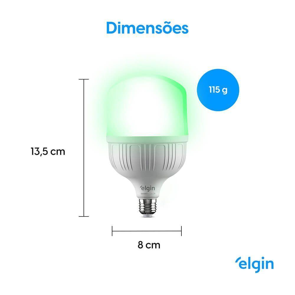 Lâmpada Led Smart - 30W Compatível Com Alexa E Google Home Bivolt - 4