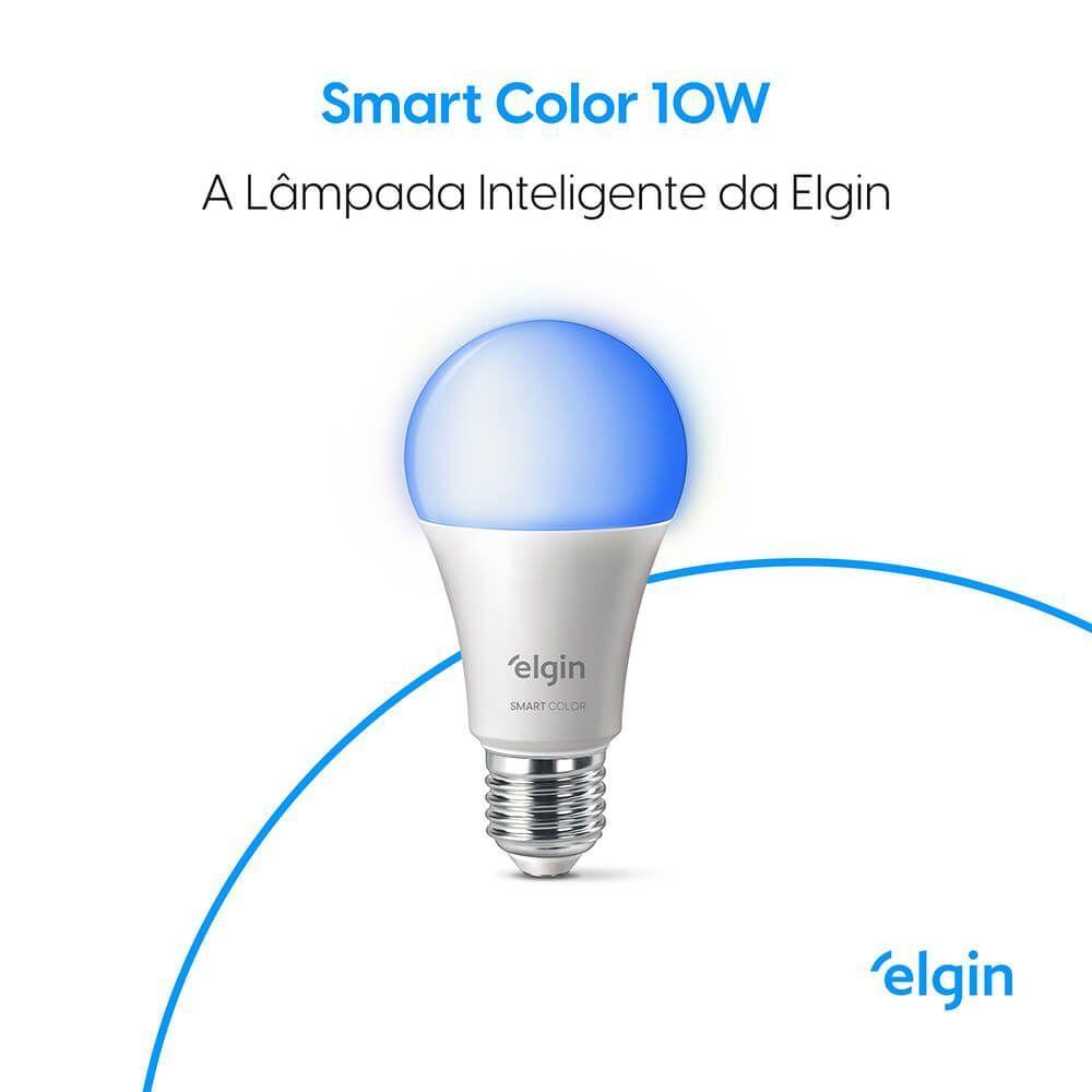 Lâmpada Smart Led A60 10W Compatível Com Alexa E Google Home Bivolt - 2