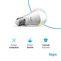 Lâmpada Smart Led A60 10W Compatível Com Alexa E Google Home Bivolt