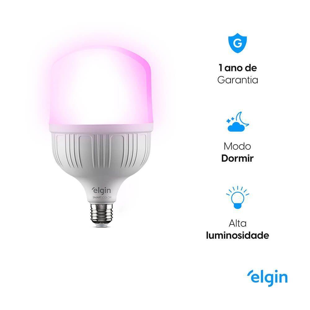 Lâmpada Led Smart - 20W Compatível Com Alexa E Google Home Bivolt - 1
