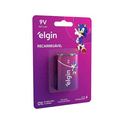Bateria Recarregável 9V Blister Com 1 Unidade