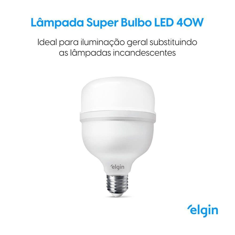 Lâmpada Led T 40W 6.500K Bivolt - 2