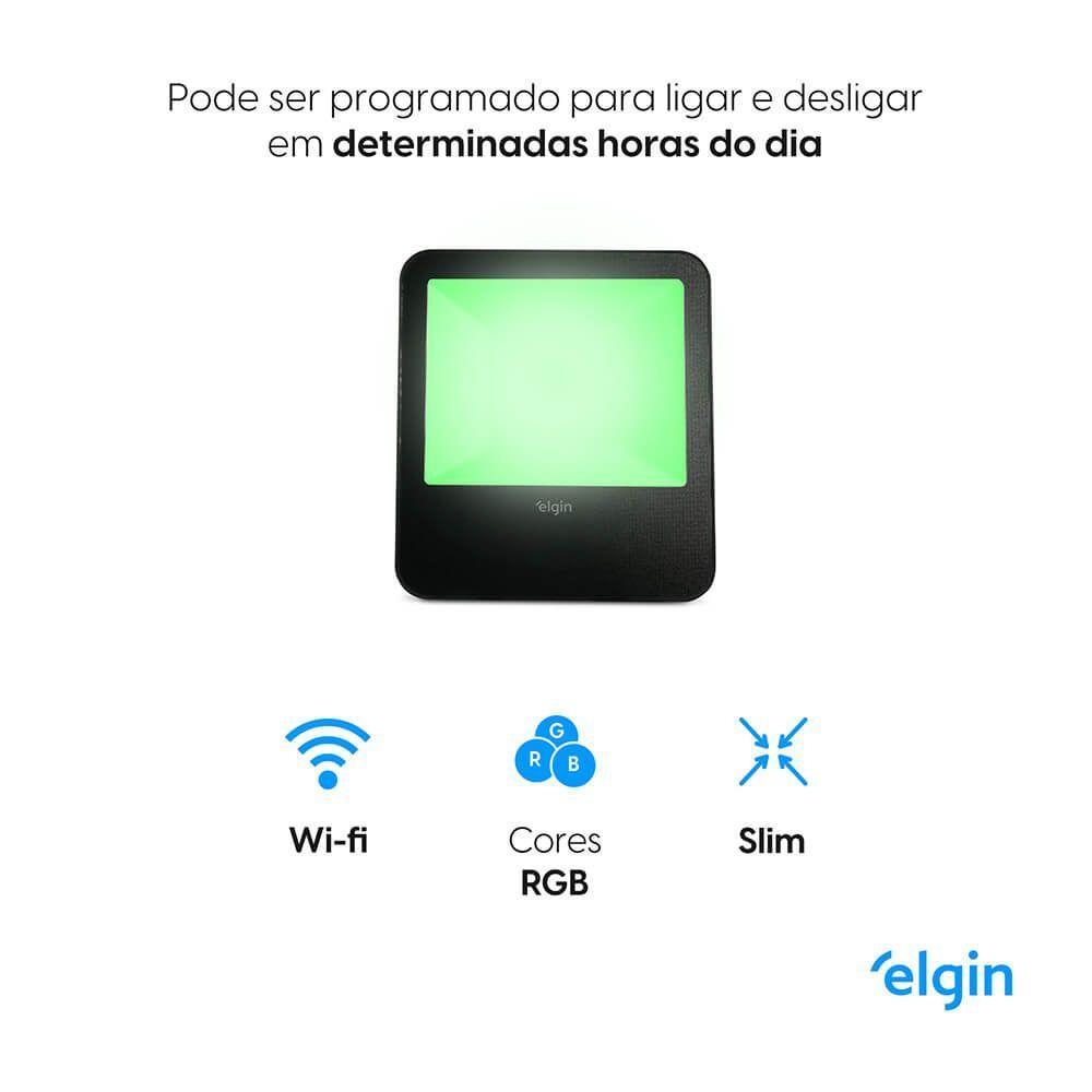 Refletor Smart Led 50W Compatível Com Alexa E Google Home Bivolt - 6