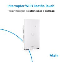 Interruptor Touch Smart 1 Botão Compatível Com Alexa E Google Home - 2