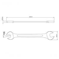 Chave Fixa Tramontina Basic 27x32 Mm Com Corpo Em Aço Especial Cromado - 2