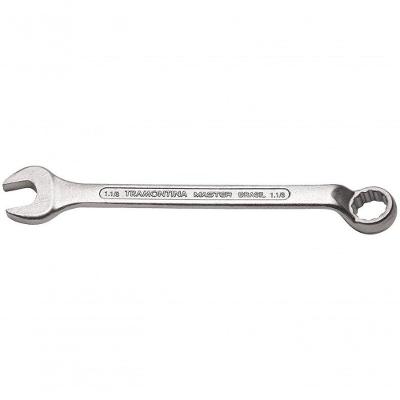 Chave Combinada Tramontina Master 1.1-8" Com Pescoço Corpo Forjado Em Aço Especial Cromado