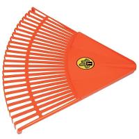 Vassoura Plástica Tramontina Laranja Com 26 Dentes Sem Cabo - 1