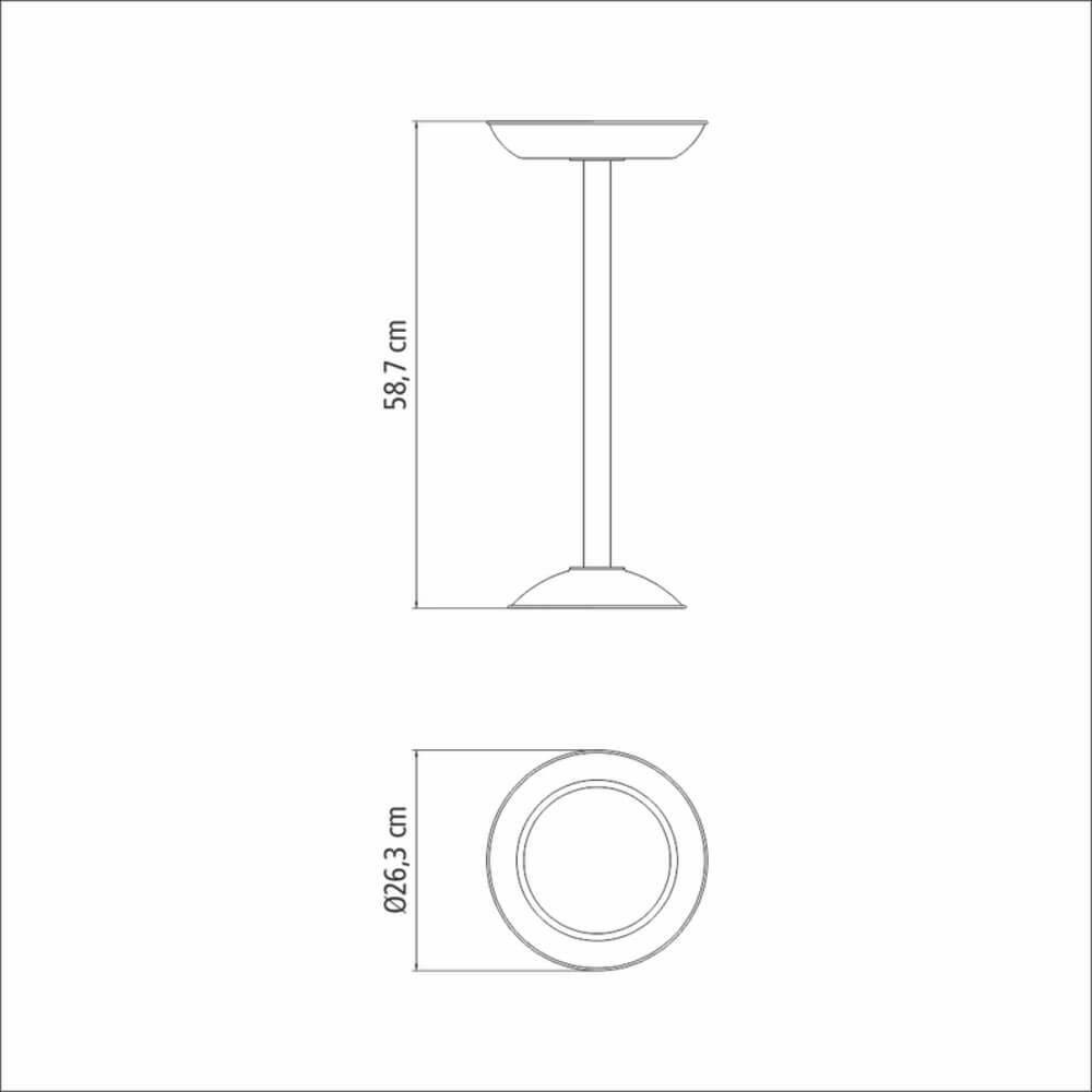 Suporte Para Balde Tramontina Service Em Aço Inox - 3