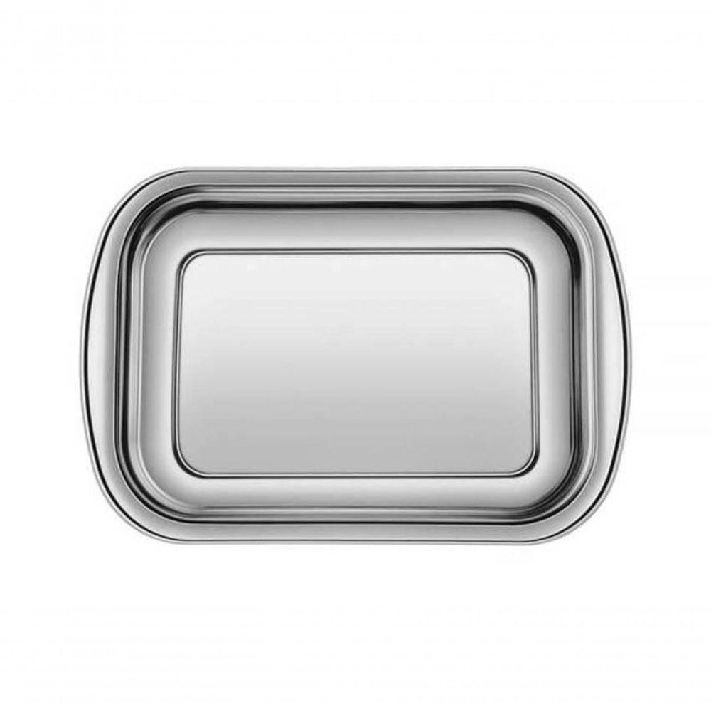 Assadeira Retangular Tramontina Cosmos 39cm Em Aço Inox - 3