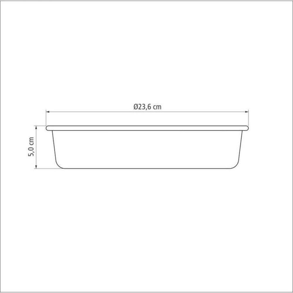 Assadeira Redonda Tramontina Starflon Max 22cm 1,7l Grafite - 4