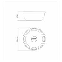 Pote Tramontina Freezinox Redondo Em Inox Com Tampa Plástica 2,9 Litros - 5