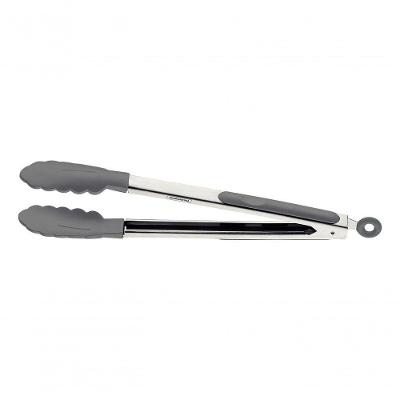 Pegador Multiuso Em Silicone Tramontina Moldê Cinza 29cm