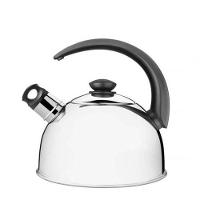 Chaleira Tramontina Com Apito 3 Litros Em Aço Inox Com Cabo Preto - 1