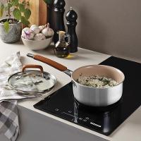 Panela Tramontina Romagna Aço Inox E Alumínio 18cm Com Revestimento Cerâmico Marfim - 2