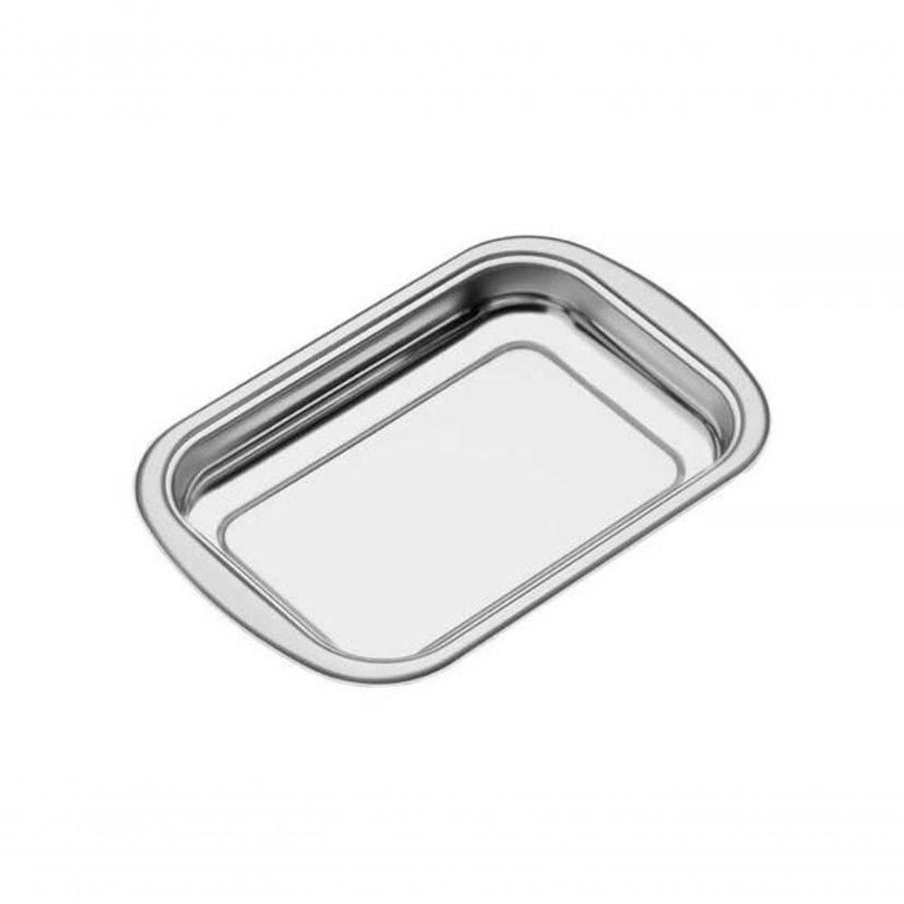 Assadeira Retangular Tramontina Cosmos 34cm Em Aço Inox - 3