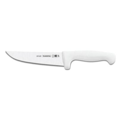 Faca Para Carne Tramontina Profissional Com Lâmina De Aço Inox E Cabo Em Polipropileno Branco 8