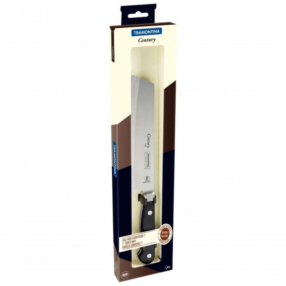 Faca Para Fatiar E Picar Tramontina Century Com Lâmina Em Aço Inox E Cabo Em Policarbonato E Fibra De Vidro 7 - 3