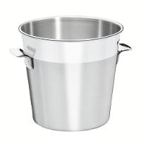 Balde Para Garrafas Tramontina Cosmos 20cm Em Aço Inox Fosco Com Borda Em Brilho - 1