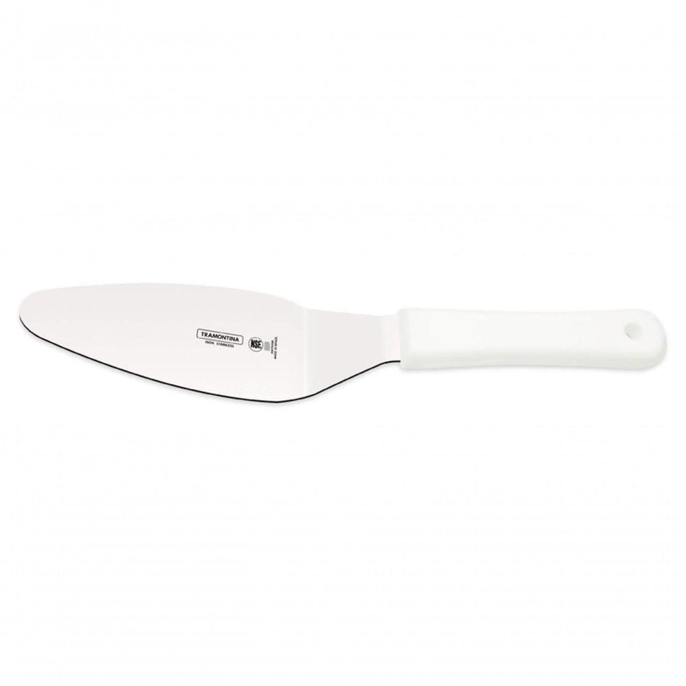 Espátula Para Bolo Tramontina Profissional Com Lâmina Em Aço Inox E Cabo De Polipropileno Branco 6 X 2 1-4 - 1
