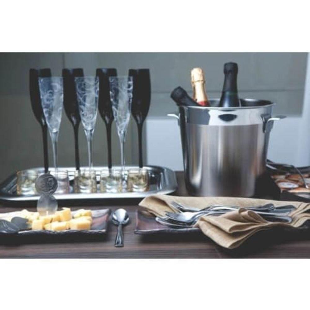 Balde Para Garrafas Tramontina 20cm Em Aço Inox - 2