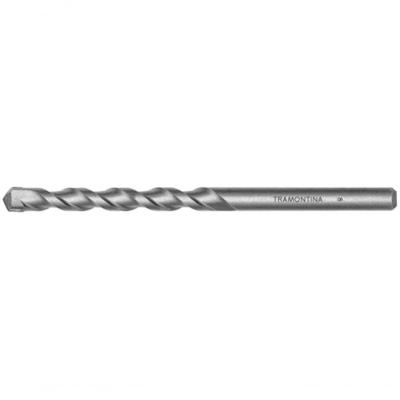 Broca Para Concreto 9x120 Mm Tramontina Master Em Aço Com Acabamento Jateado Din 8039