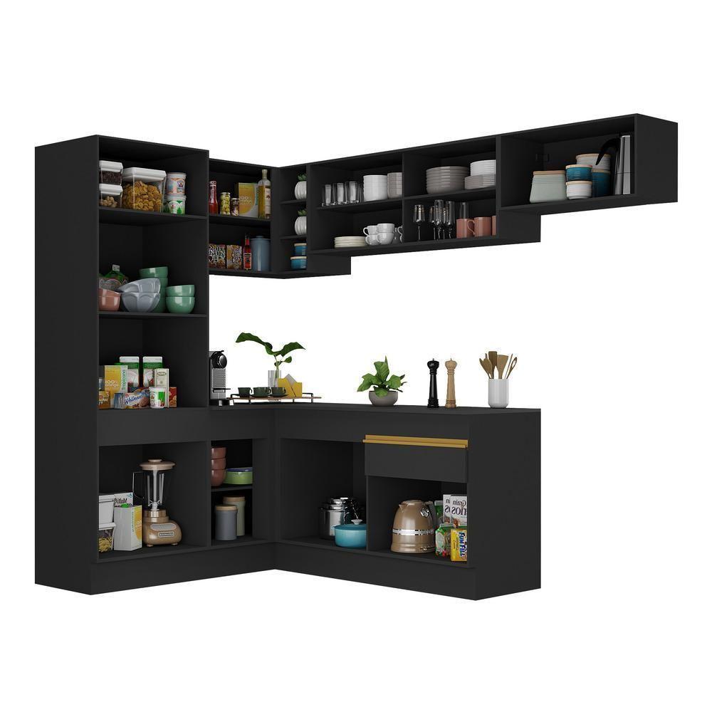 Cozinha Completa Com Rodapé Multimóveis C/Armário E Balcão - 4