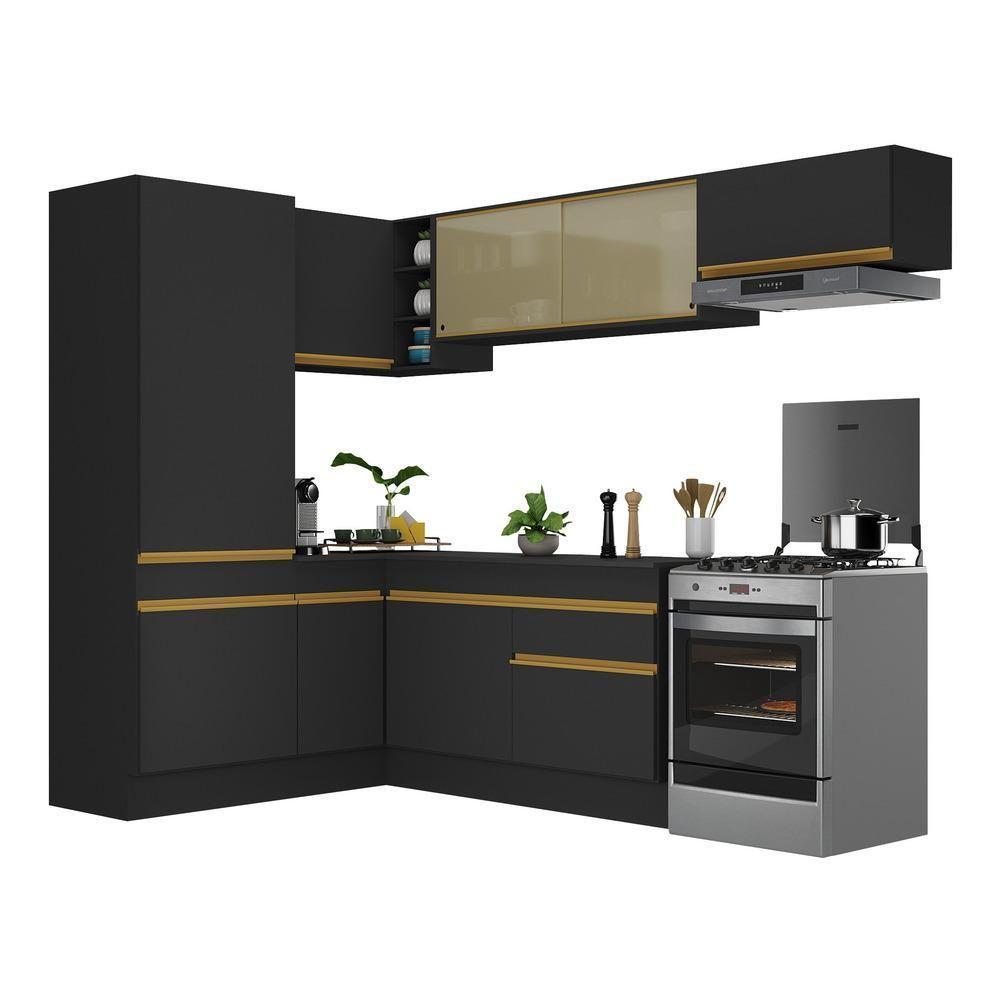 Cozinha Completa Com Rodapé Multimóveis C/Armário E Balcão - 7