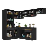 Cozinha Completa Com Rodapé Multimóveis C/Armário E Balcão