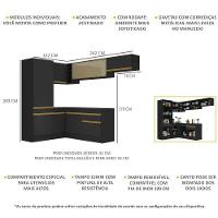Cozinha Completa Com Rodapé Multimóveis C/Armário E Balcão - 6