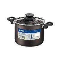 Caldeirão Tramontina Paris 20cm Em Alumínio Com Revestimento Antiaderente Chumbo E Tampa De Vidro - 3