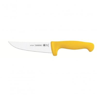 Faca Para Carne Tramontina Profissional Com Lâmina Em Aço Inox E Cabo Em Polipropileno Amarelo 7