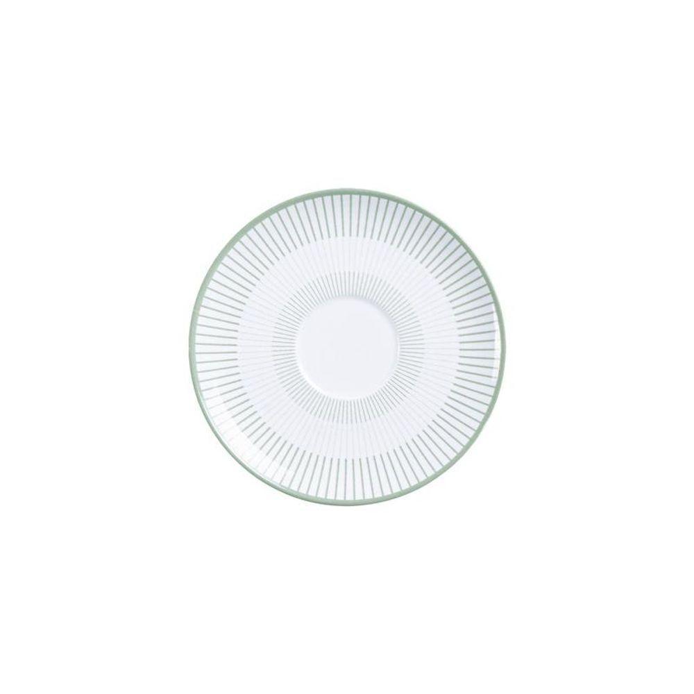 Conjunto Xícara E Pires De Chá Tramontina Lineare 200ml 2 Peças Em Porcelana Decorada - 3