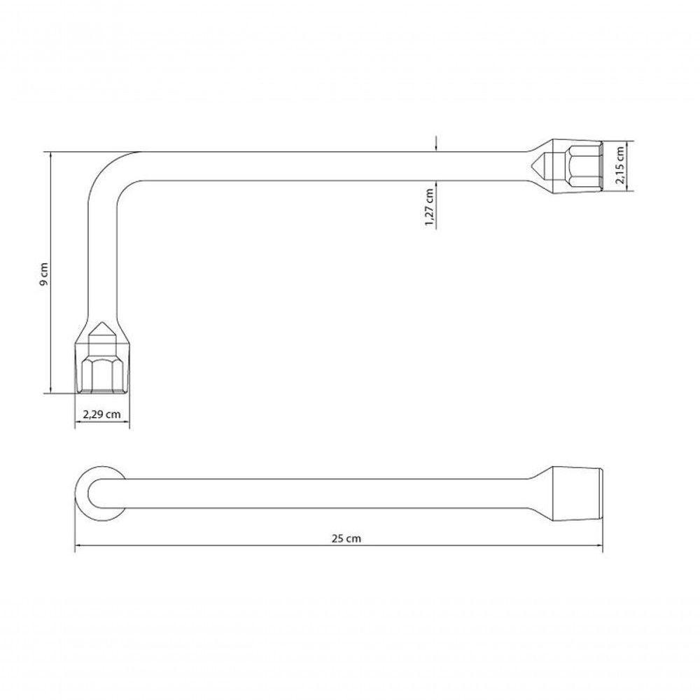 Chave Biela 15mm Tramontina Master Corpo Forjado Em Aço Cromado - 2