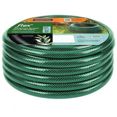 Mangueira Flex Tramontina Em Pvc Verde 3 Camadas 25m