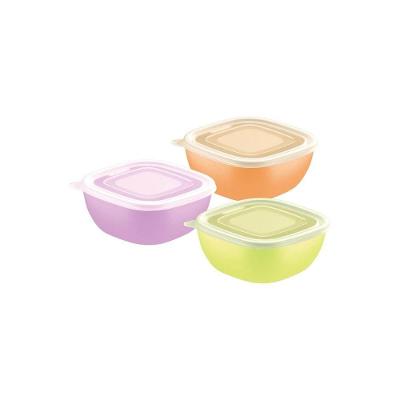 Pote Em Polipropileno Com Tampa Transparente 600 Ml Cores Diversas Mixcolor Tramontina
