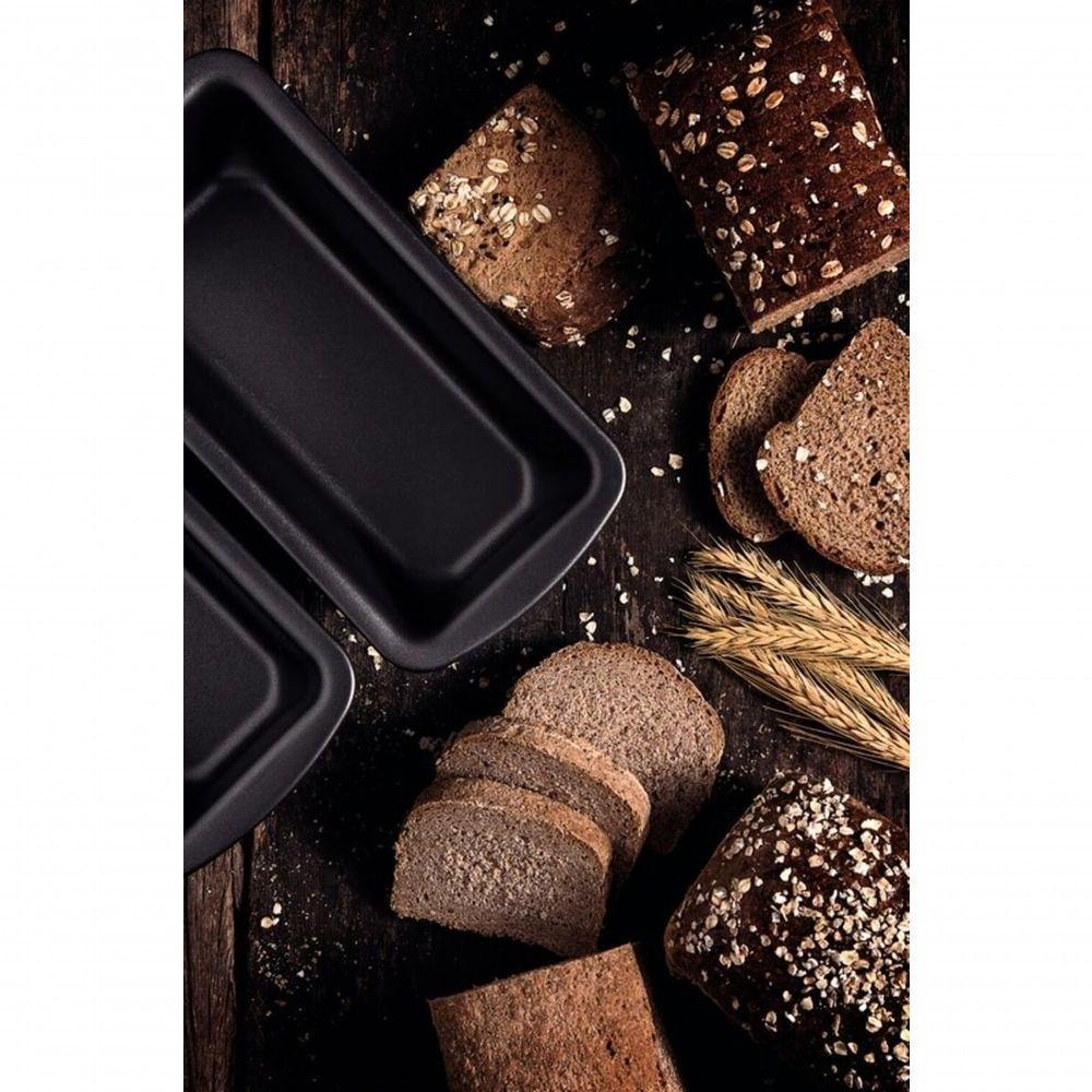 Forma Pão E Bolo Tramontina Alumínio 22cm 1,2l Grafite - 2