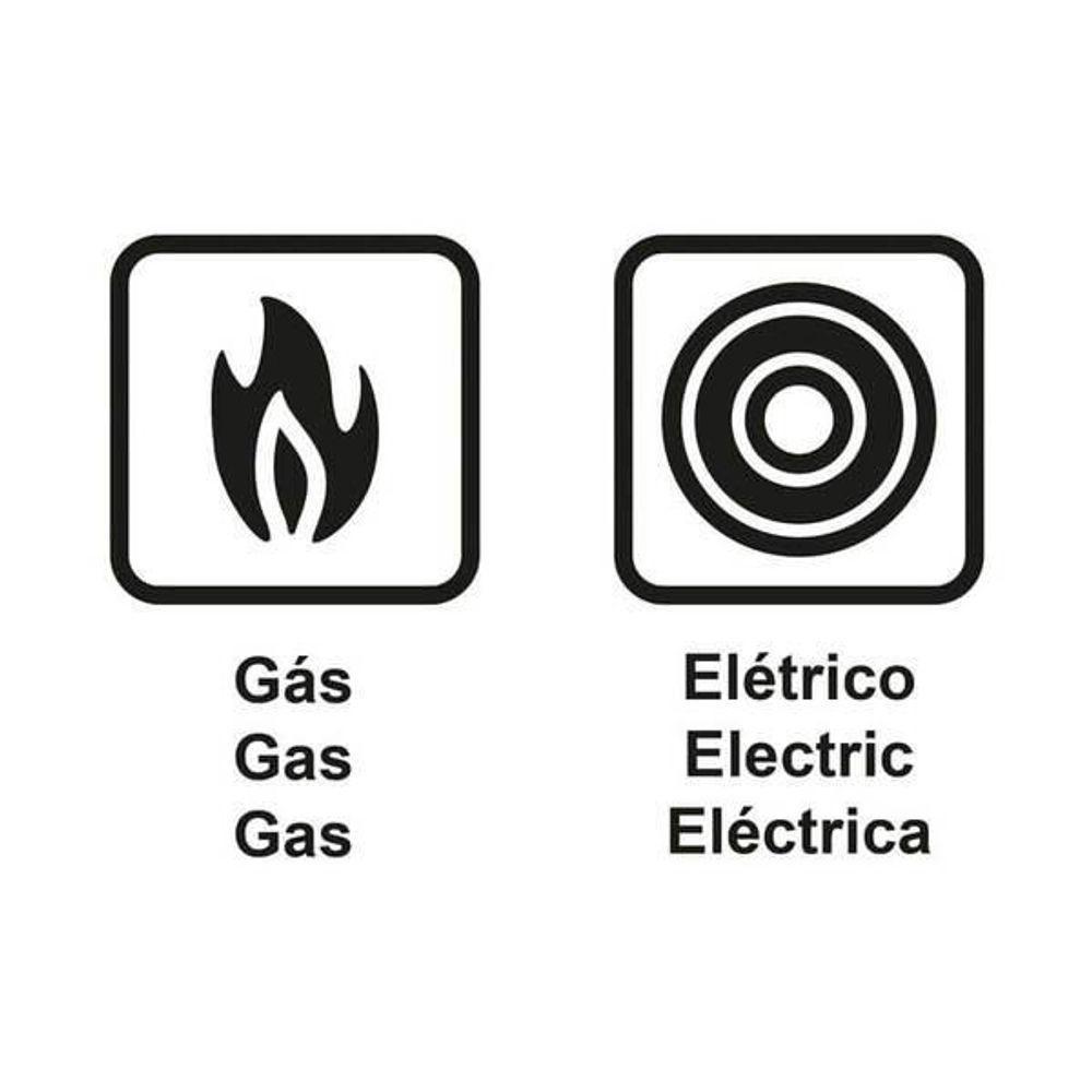 Conjunto De Assadeiras Tramontina Paris 3 Peças Em Alumínio E Revestimento Antiaderente Grafite - 4