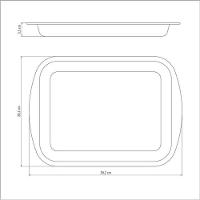 Assadeira Rasa Tramontina Starflon Max 34cm 2,9l Grafite - 2