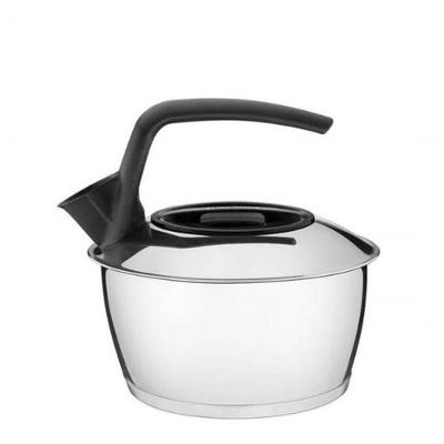 Chaleira Tramontina 1,5 Litros Em Aço Inox Com Cabo Preto