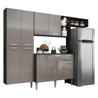 Cozinha Compacta com Armário e Balcão com Tampo Preta - 5