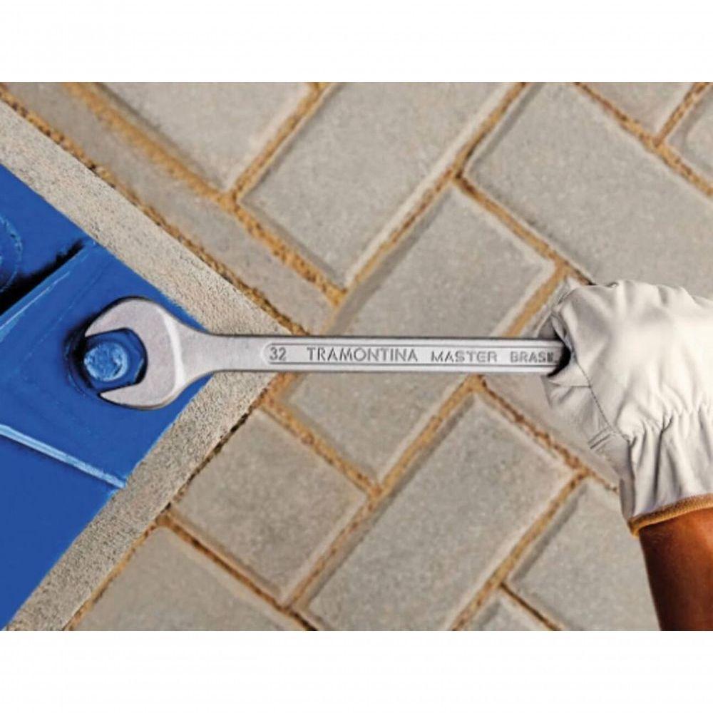 Chave Combinada 9mm Tramontina Master Com Pescoço Corpo Forjado Em Aço Especial Cromado - 2