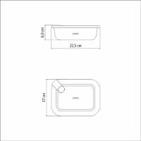 Pote De Vidro Tramontina Vittra 1,52 Litros Com Tampa De Vidro Hermética De Silicone - 4