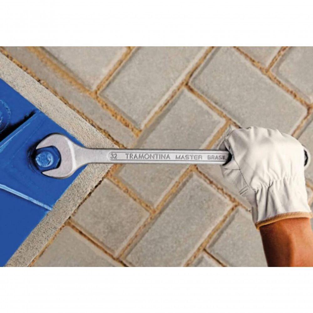 Chave Combinada 5-16 Tramontina Master Com Pescoço Corpo Forjado Em Aço Especial Cromado - 2