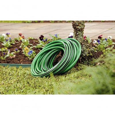 Mangueira Flex Para Jardim Tramontina Em Pvc Verde Com Faixa Preta 4 Camadas 300m